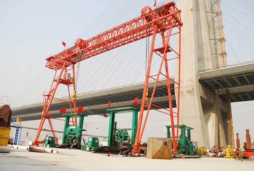 85+85雙主梁花架門式起重機(jī)